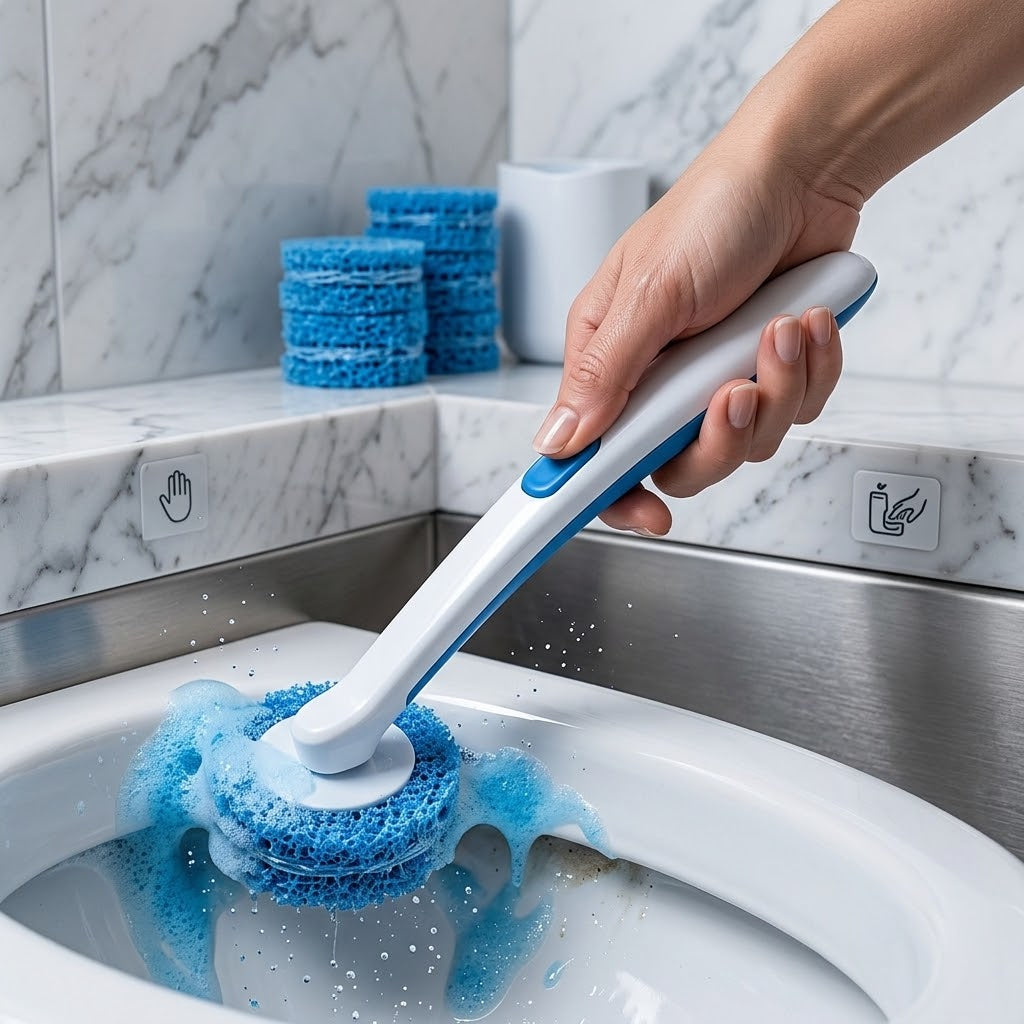 Escova descartável Para Vaso sanitário