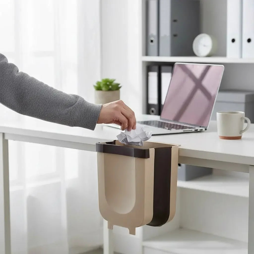 Lixeira Dobrável para Cozinha Smart Dumb
