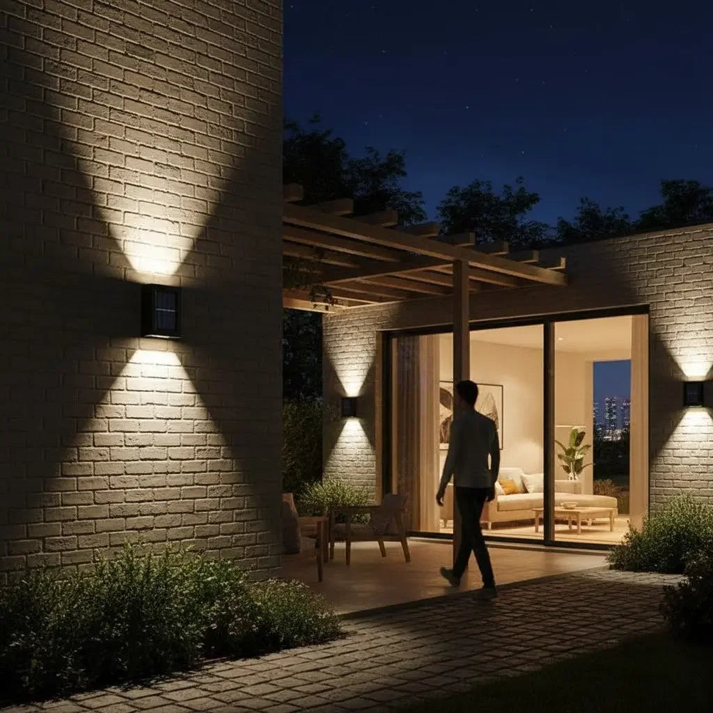 Luminária Externa de Luz Solar