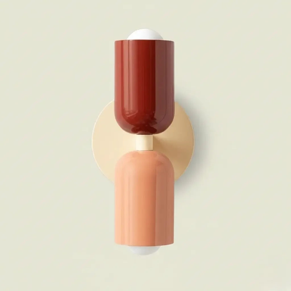 Arandela de Parede Dupla Minimalista Iluminação Moderna