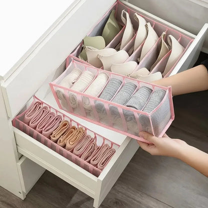 Kit Organizador de Roupa Íntima Mesh Grid