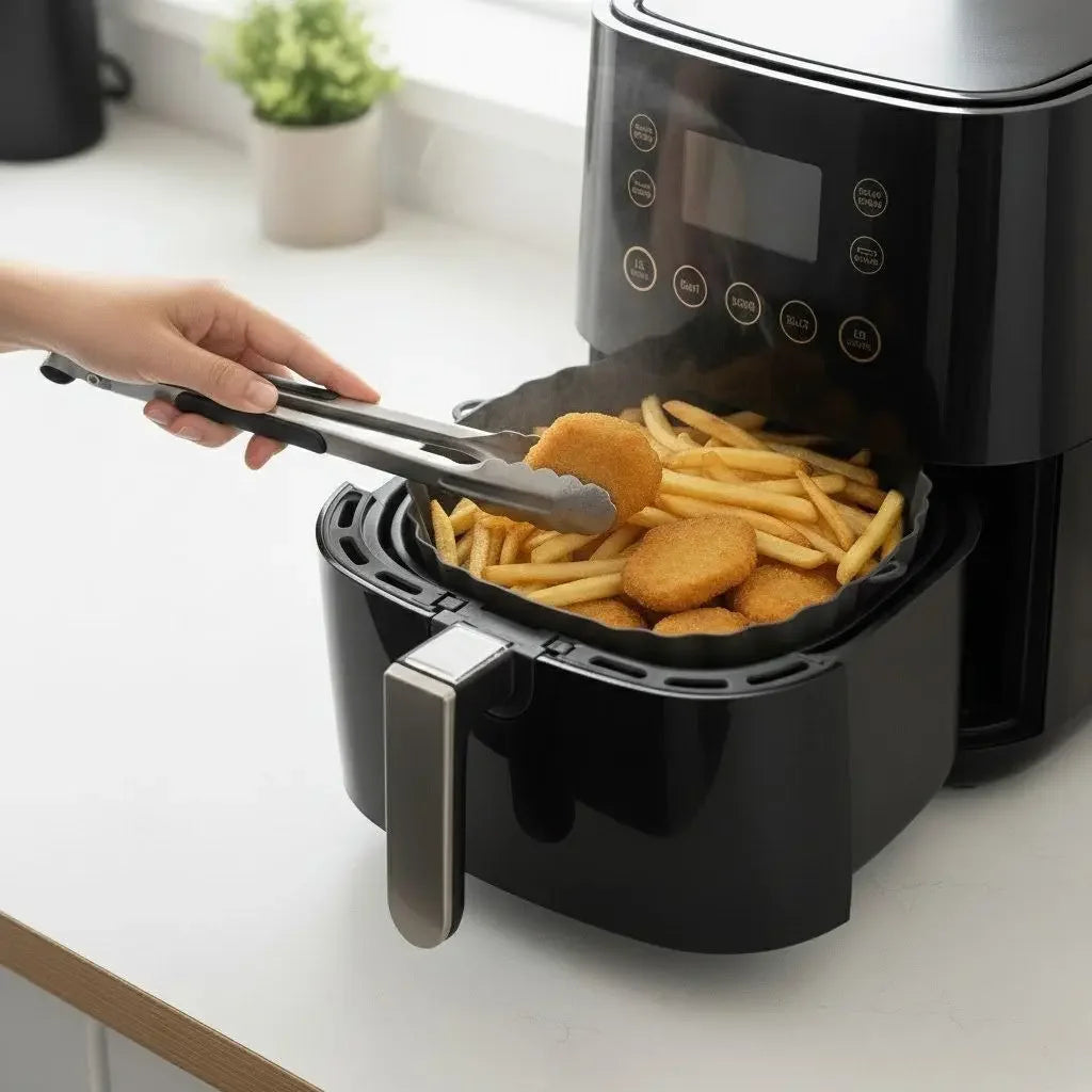 Kit Bandejas de Silicone Permanente para Air Fryer