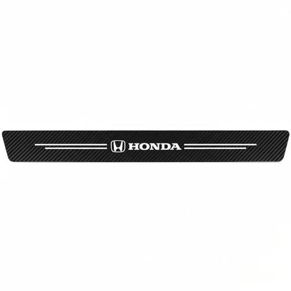 Kit Adesivo de Carbono de Soleira de Porta de Carro