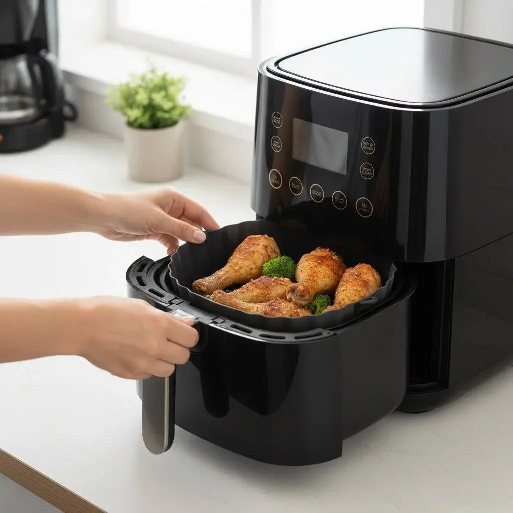 Kit Bandejas de Silicone Permanente para Air Fryer