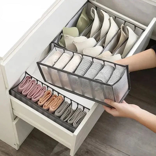 Kit Organizador de Roupa Íntima Mesh Grid