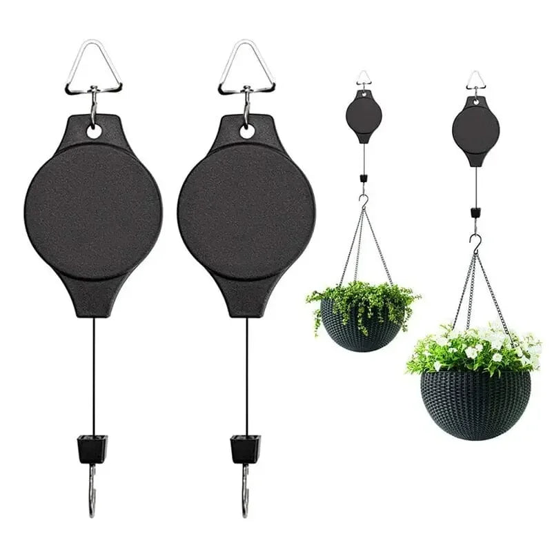 Pulley Retrátil para Plantas